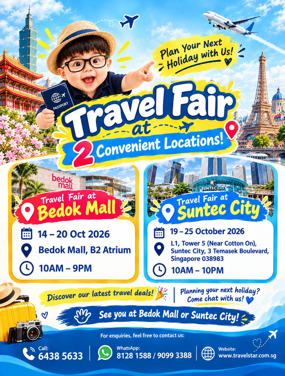 Bedok & Suntec Travel Fair 